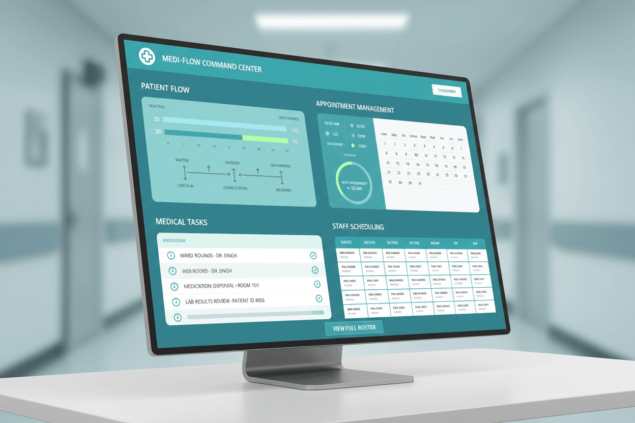 CMS Dashboard Back-office Interface