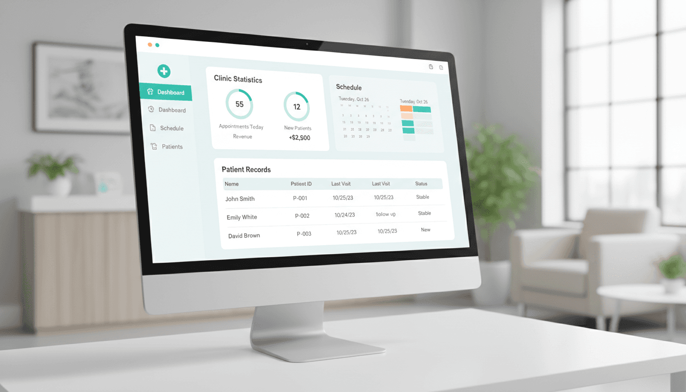 Clinics Dashboard Preview